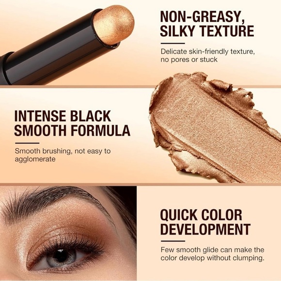 8 pieces eyeshadow sticks and highlighters set similar to Bobbie Br… - Picture 7 of 8